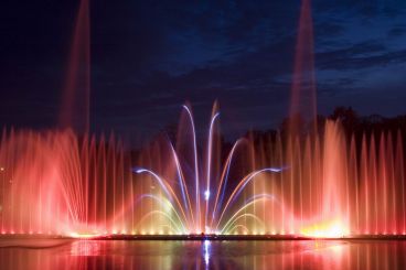 Musical Fountain "Roshen" in Vinnytsia